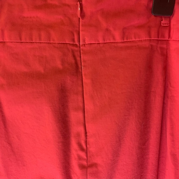 Large Benetton Pink Barbie Midi Skirt Summer pleated Bright 12/14 spring Easter - Picture 5 of 7